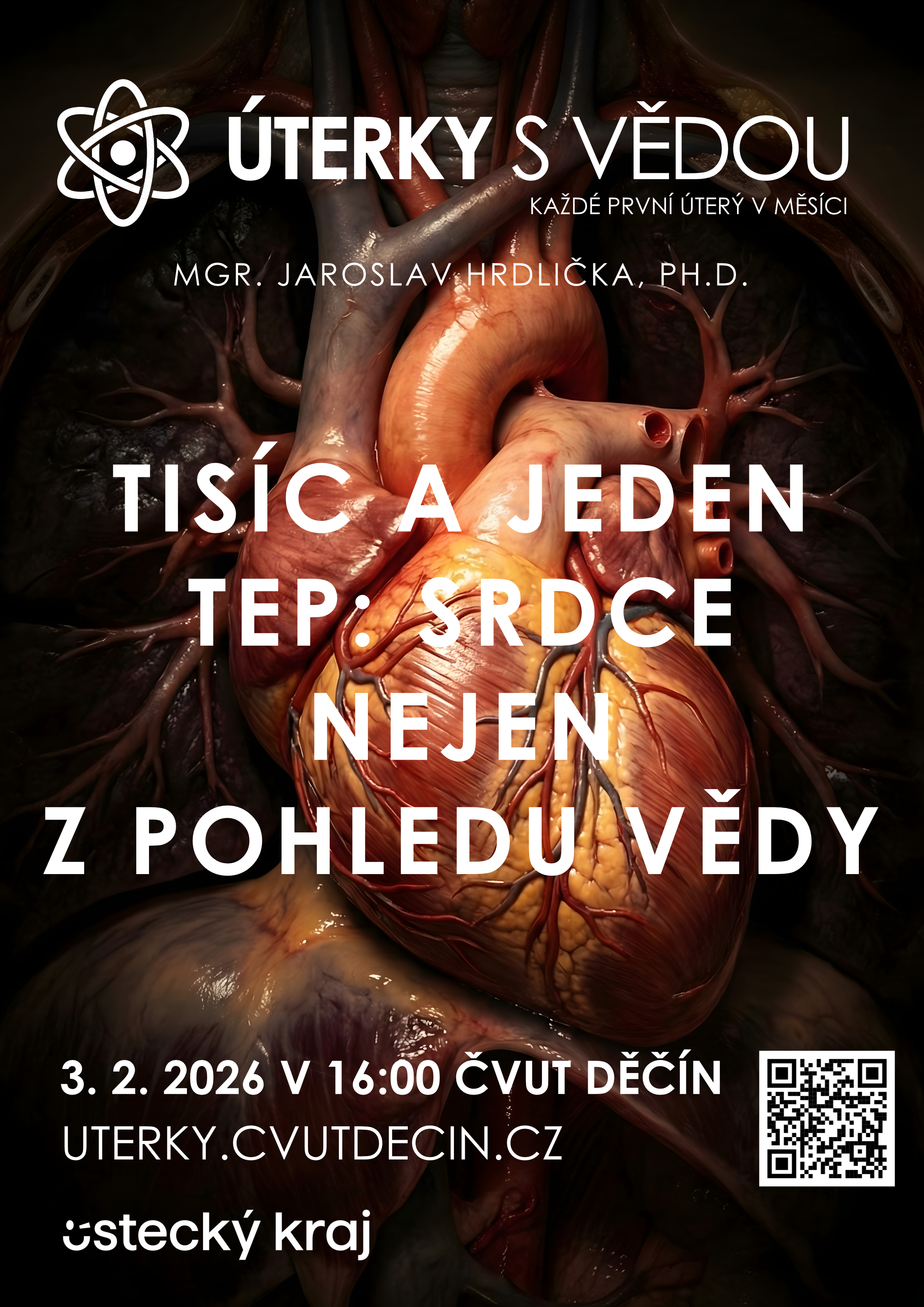 Plakát přednášky Tisíc a jeden tep